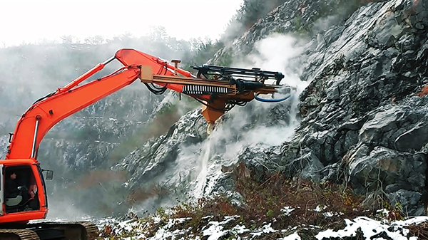 Excavator Rock Drill