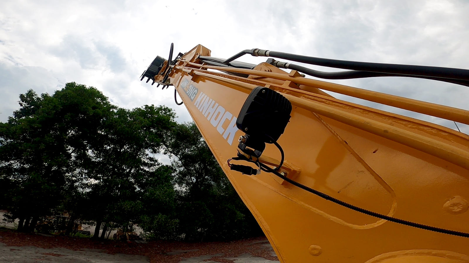JGM912LN wheel excavator boom and bucket arm