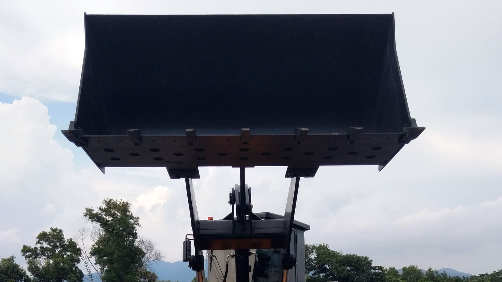 JGM738K wheel loader high strength bucket