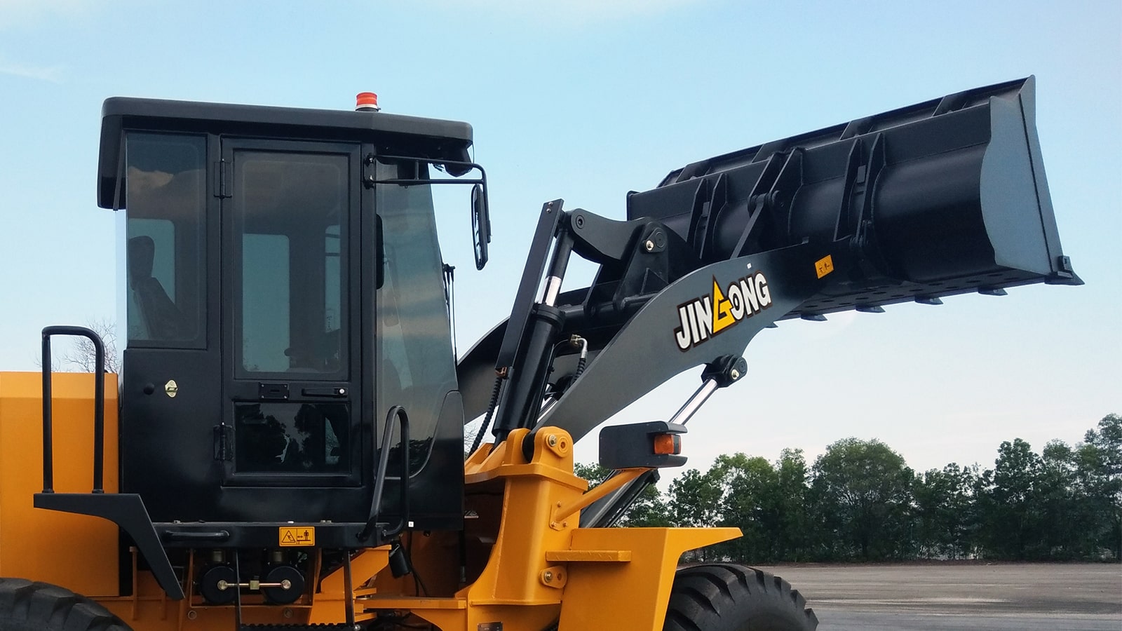 JGM738K wheel loader stronger breakout fource