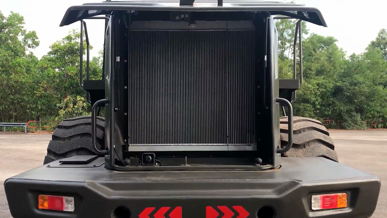 JGM857K wheel loader cooling system