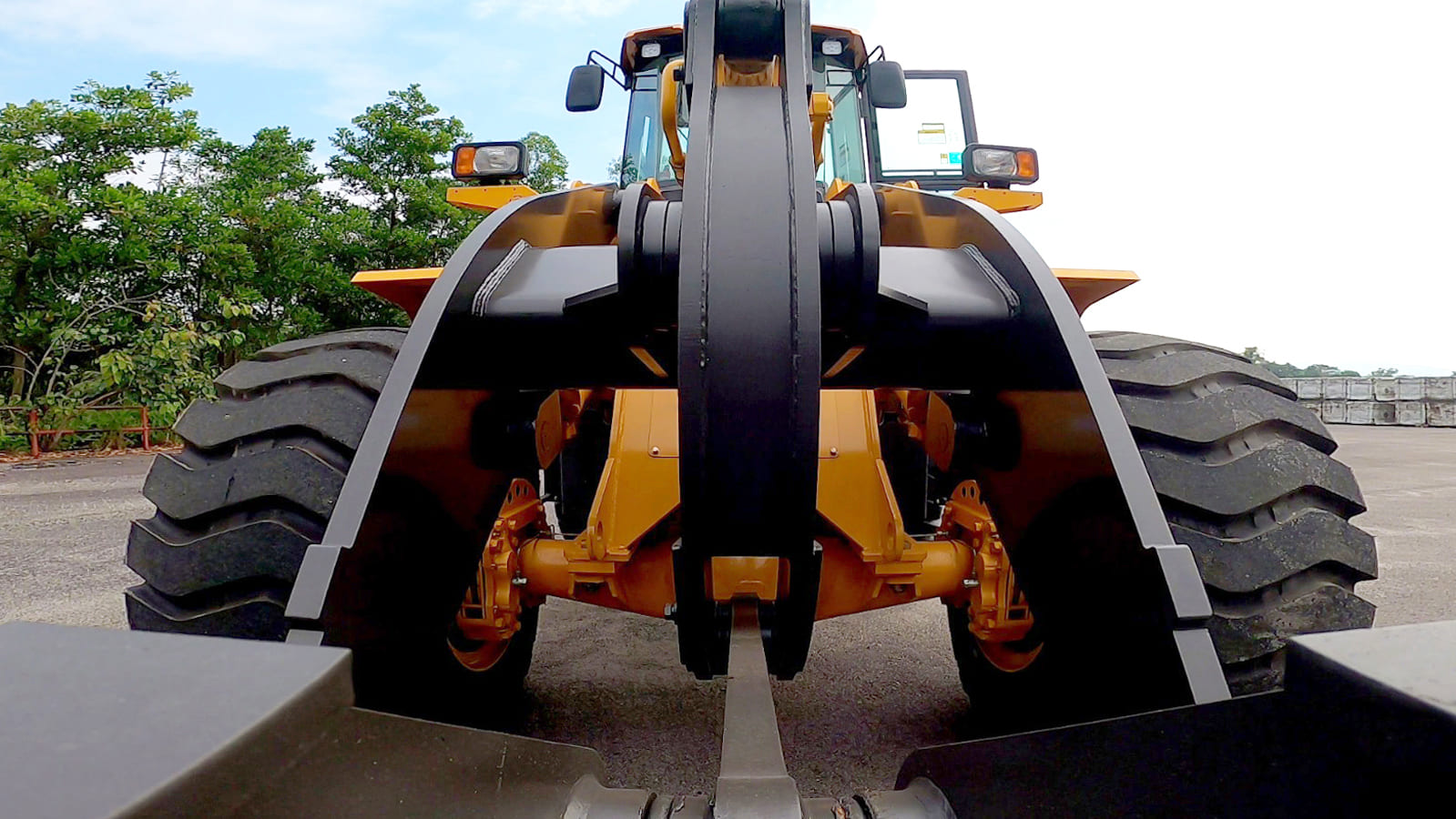 JGM857K wheel loader heavy-duty axle