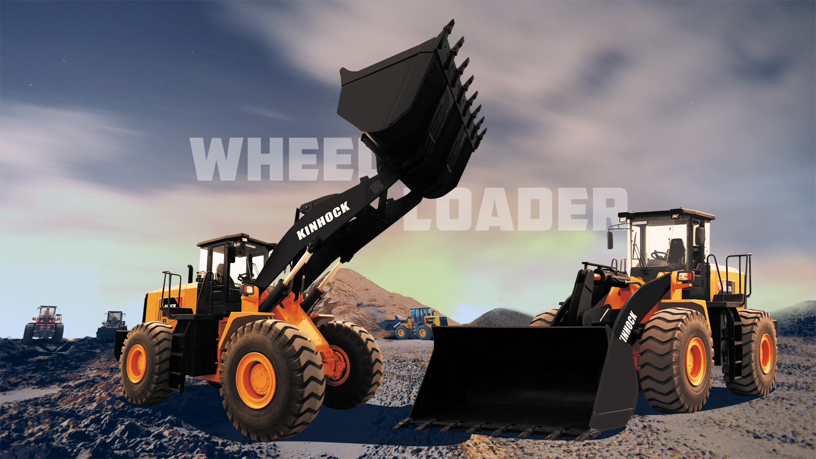 New Wheel Loader Front End Loader KINHOCK