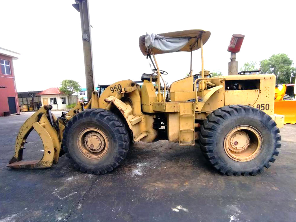 Used CATERPILLAR CAT950 Wheel Loader with Log Fork For Sale & Rent in Malaysia